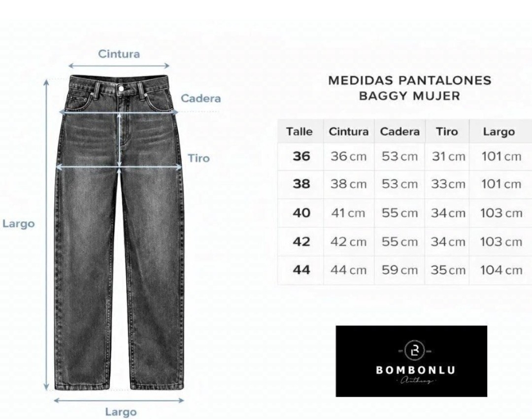 Jeans  Baggy Celeste Laser Venta  Solo por Mayor - Imagen 4
