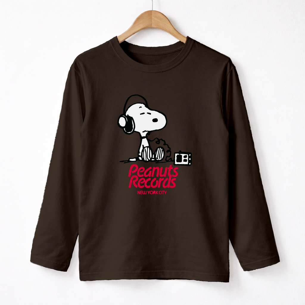 Unisex - Remera Manga Larga Snoopy Records - CAMISETAS%20CLASICAS%20SNOOPY%20RECORDS%20CHOCO.jpg