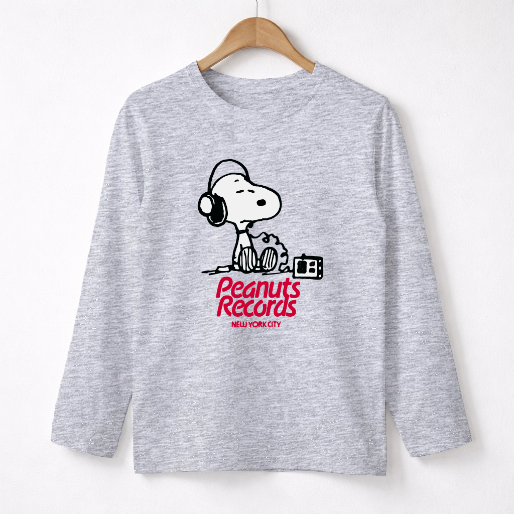 Unisex - Remera Manga Larga Snoopy Records - CAMISETAS%20CLASICAS%20SNOOPY%20RECORDS%20GRIS.jpg