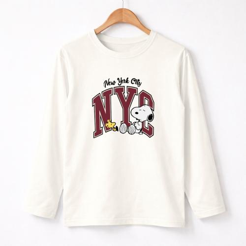 Unisex - Remera Manga Larga Snoopy Nyc