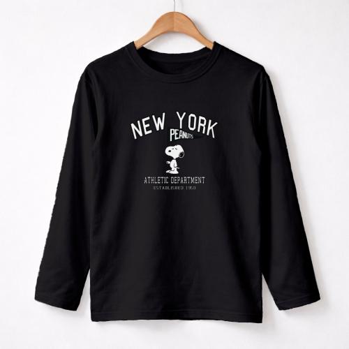 Unisex - Remera Manga Larga Snoopy New York