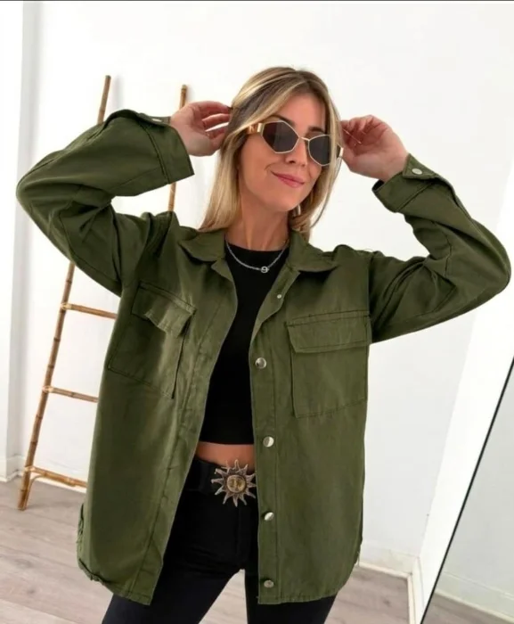 Camisaco Oversize Verde
