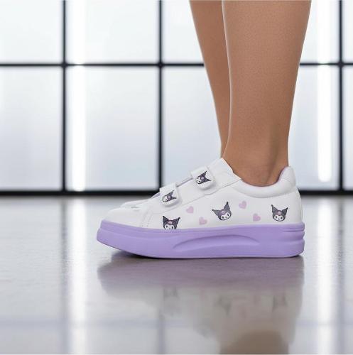 Zapatillas Calzado Niñas Nenas Personajes Stitch My Melody Kuromi Modernas Cómodas - Miniatura 7