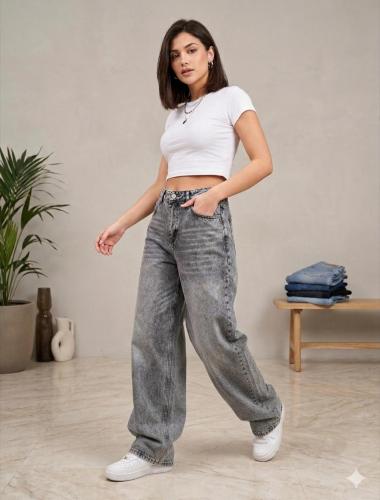 Baggy Gris Localizado