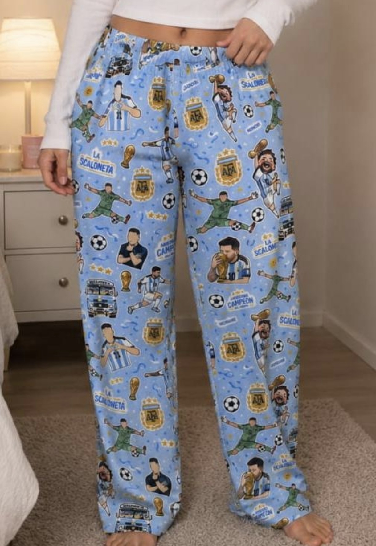 Pantalón Pijama Adulto Hello Kitty,gruñoncito y Otros - Imagen 2