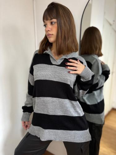 Maxi Chomba Oversize de Hilo - Miniatura 2
