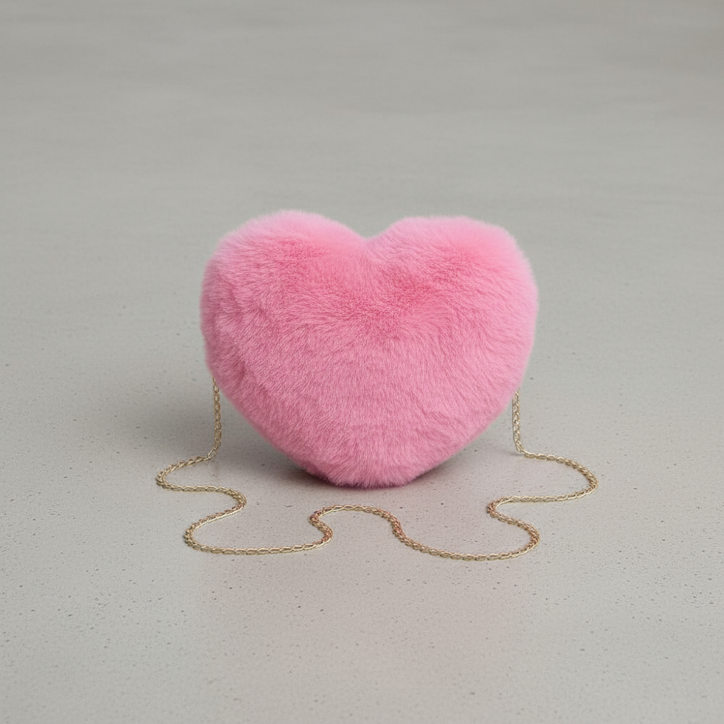 Bolso Carterita Infantil Corazón Peluche Extra Suave Varios Colores Ideal Regalo - D_NQ_NP_672114-MLA94995616611_102025-F.jpg