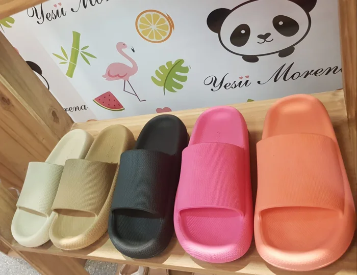 Gomones Mujer Camille Chanclas Colores  Aesthetic Cómodas Livianas Estilo Moda
