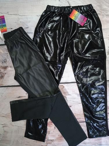 Babuchas y Calzas Metalizadas y Cuerina Niñas