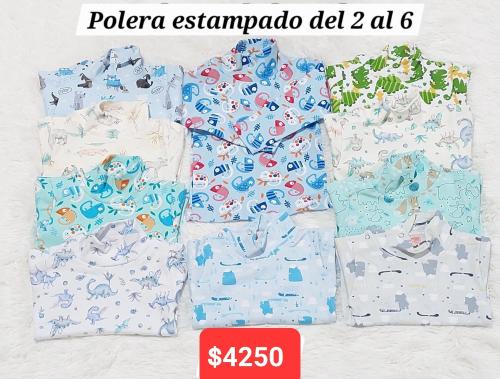 Media Polera Bebe Algodon