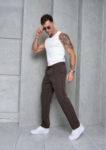 Pantalon Sastrero Recto Hombre - Miniatura 3