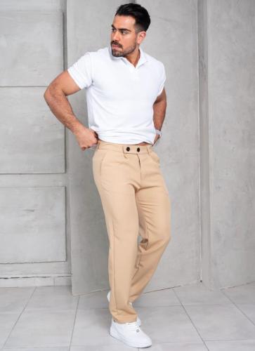 Pantalon Sastrero Recto Hombre - Miniatura 4