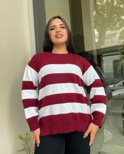 Sweater Bremer Rayado Amplio