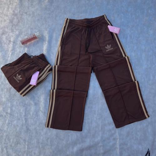 Palazo Adidas Laycra Frizado Bordado