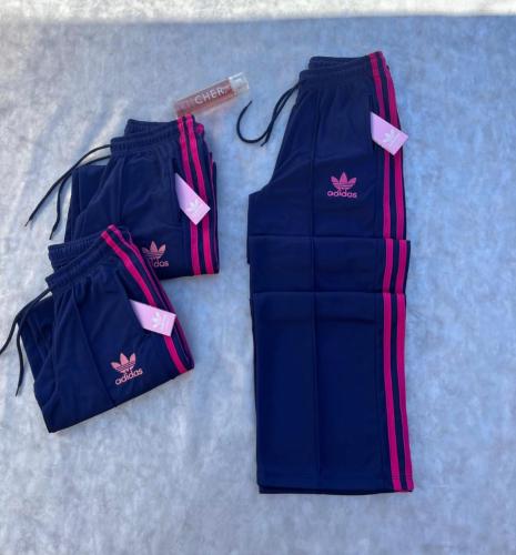 Palazo Adidas Laycra Frizado Bordado - Miniatura 3