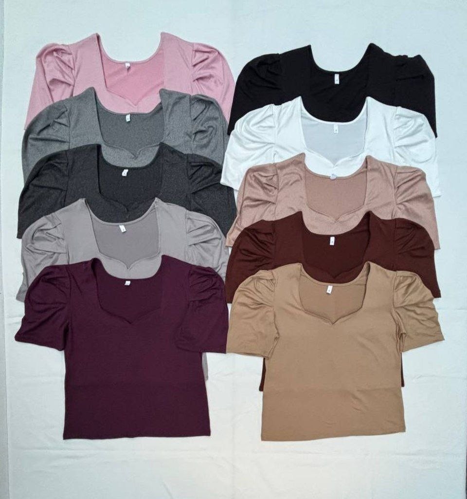 Remera    Sof 3 Pinzas Escote  Corazon - Imagen 4