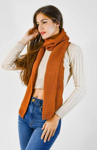 Bufanda Tejida Invierno