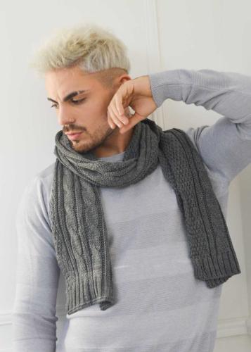 Bufanda para Hobre Inviero Moda - Miniatura 3