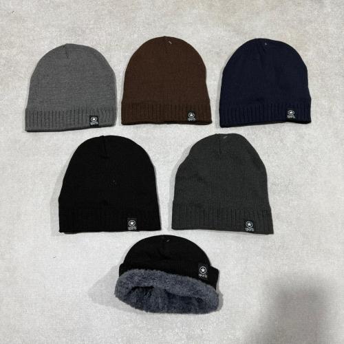 Gorros con Piel sin Dobladillo Liso