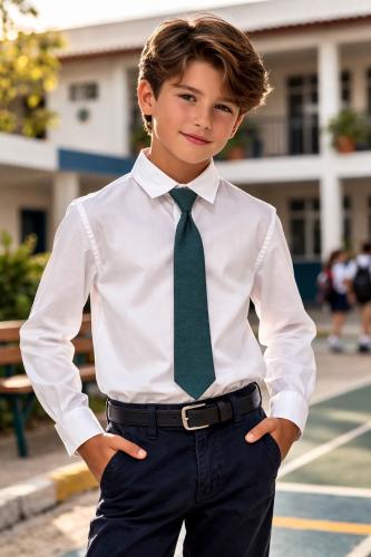 Camisa Blanca de Niño