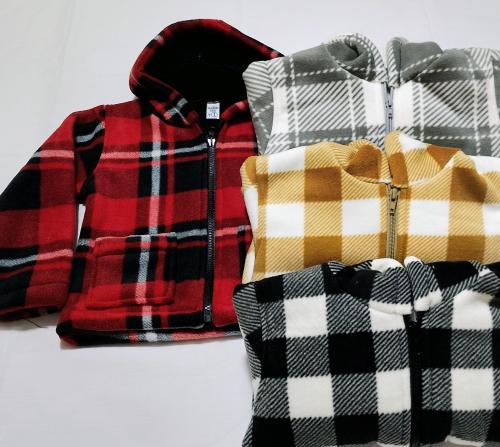 Campera Polar con Corderito de Bebé