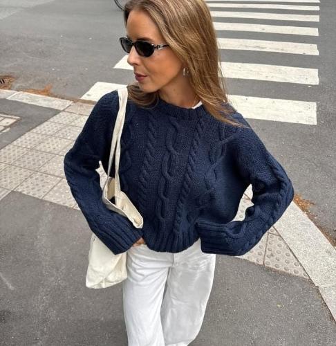 Sweater Trensado Lana Frizz