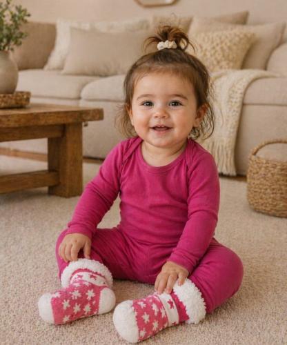 Pantimedias de Bebe con Corderito