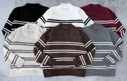Sweater Rayado Oversize