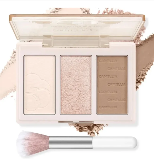 Xixi Paleta Maquillaje Rubor Iluminador Contorno Asiaticos Importados Originales