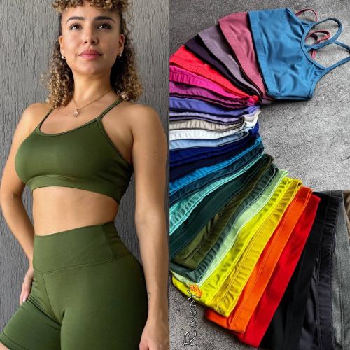 Top Tira Fina Lycra Lisa