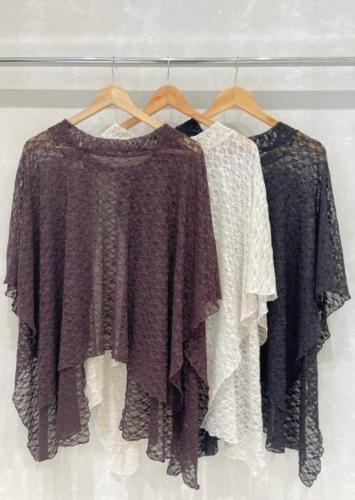 Poncho Pollera Encaje Talles 3/5/7 - Miniatura 3