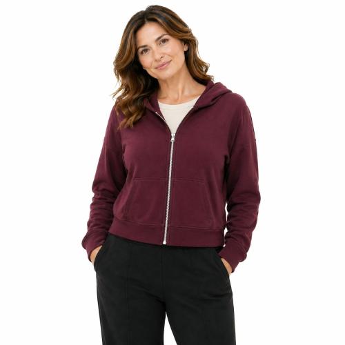 Campera de Sorrento Hombros Caídos con Capucha