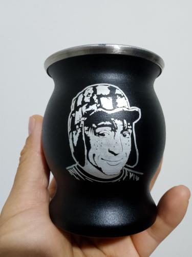 Mate del Chavo del 8 Copita de Acero Inox. Termico - Miniatura 2