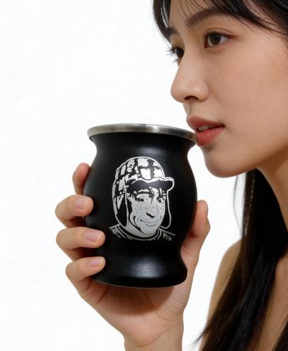 Mate del Chavo del 8 Copita de Acero Inox. Termico - Miniatura 3