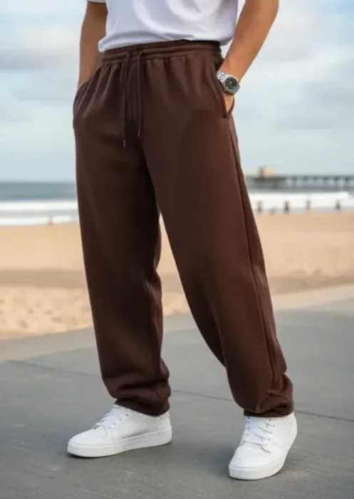Baggy Jogging  Hombre Algodón Frizado