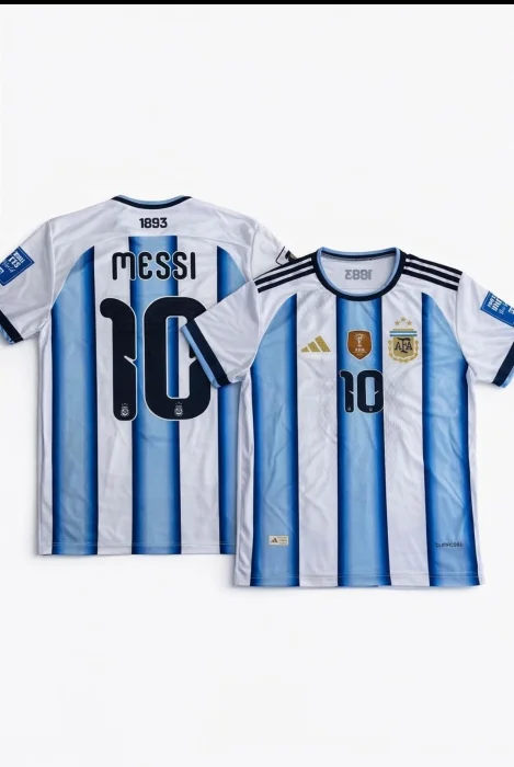 Camiseta Argentina Afa Escudo Logo Bordado Nene