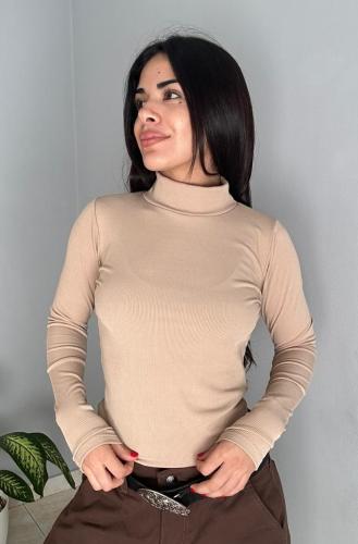Media Polera ,de Rib Freya