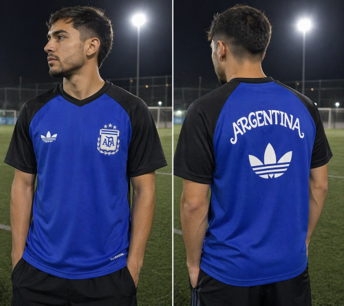  Camiseta Afa Hombre  Tela W18  Liviana y Cómoda Logos Bordados