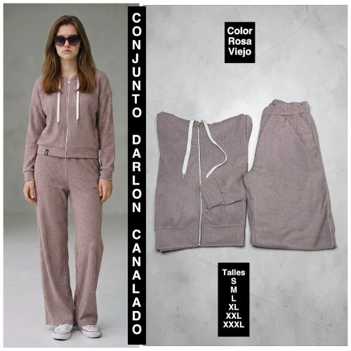 Conjunto de Dama  Tela  Darlon  Canalado