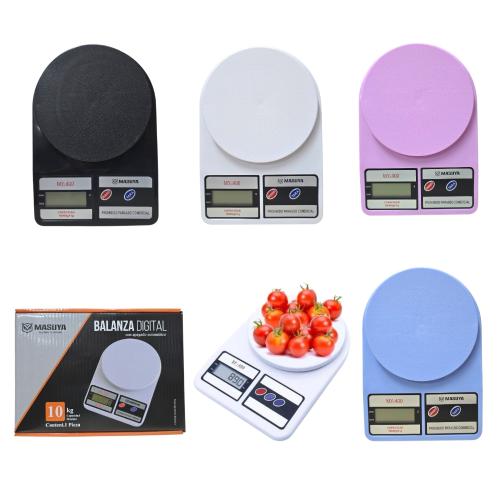 Balanza Cocina 10kg Masuya Colores (my-400)