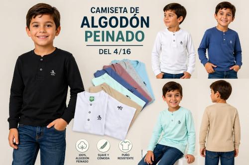 Camiseta Cuello Mou
