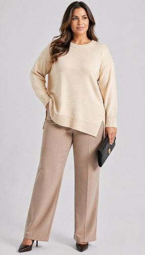 Sweters Bremer Liso con Tajos