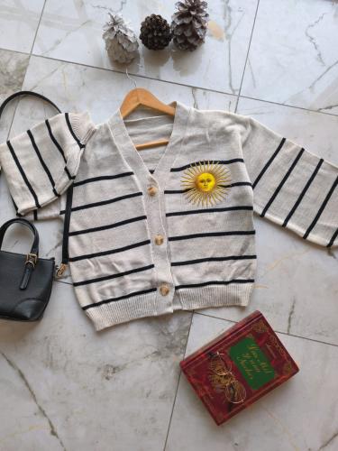 Cardigan Rayado Sol