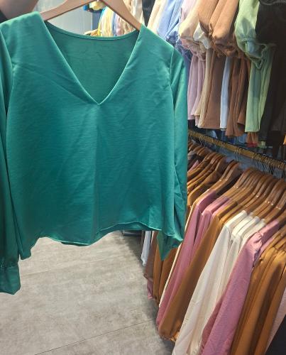 Blusa de Satén - Miniatura 3