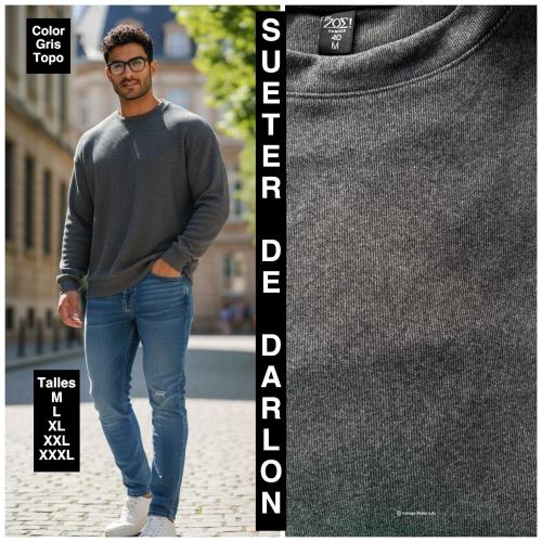 Sueter de Darlon Rip Frizado