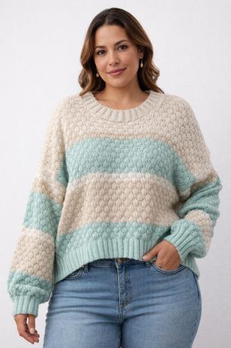 Sweater Tricolor " Solo por Pedido" - Miniatura 3
