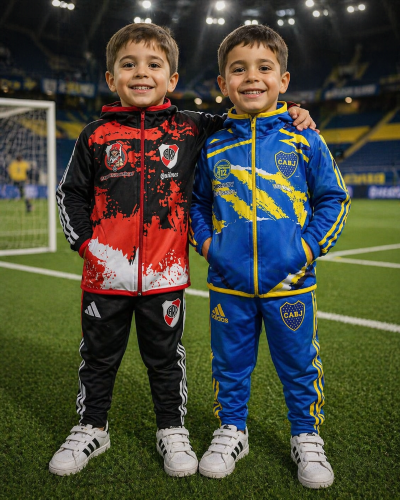  Conjunto River y Boca  con Campera + Pantalón    Calidad Premium