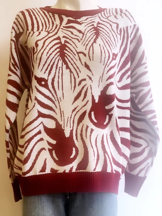 Sweater Atigrado de Bremer Doble Hilo