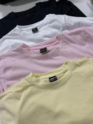 Camisetas Algodón Lisas Nene Nena - Miniatura 2