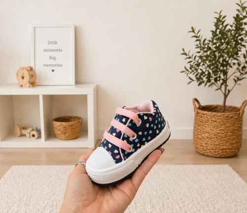 Zapatillas con Corazones